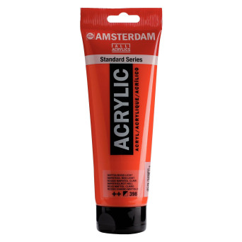 Farba akrylowa - Amsterdam - 398, Naphthol Red Light, 250 ml