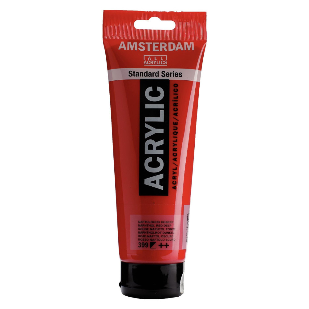 Farba akrylowa - Amsterdam - 399, Naphthol Red Deep, 250 ml
