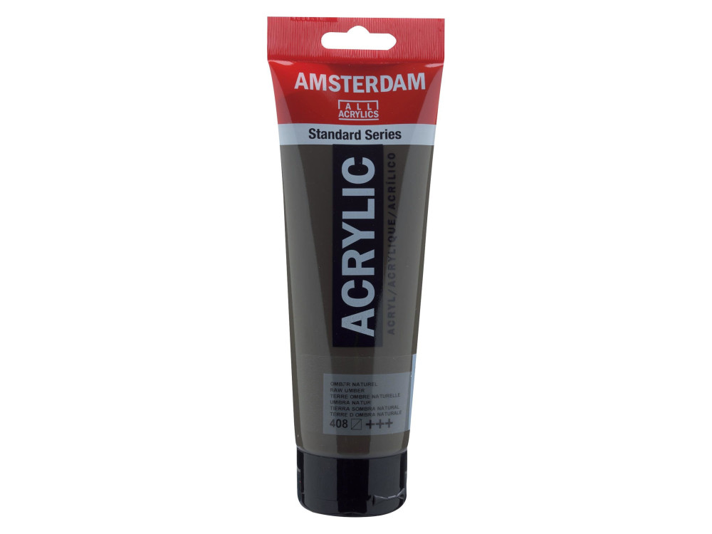 Acrylic paint - Amsterdam - 408, Raw Umber, 250 ml