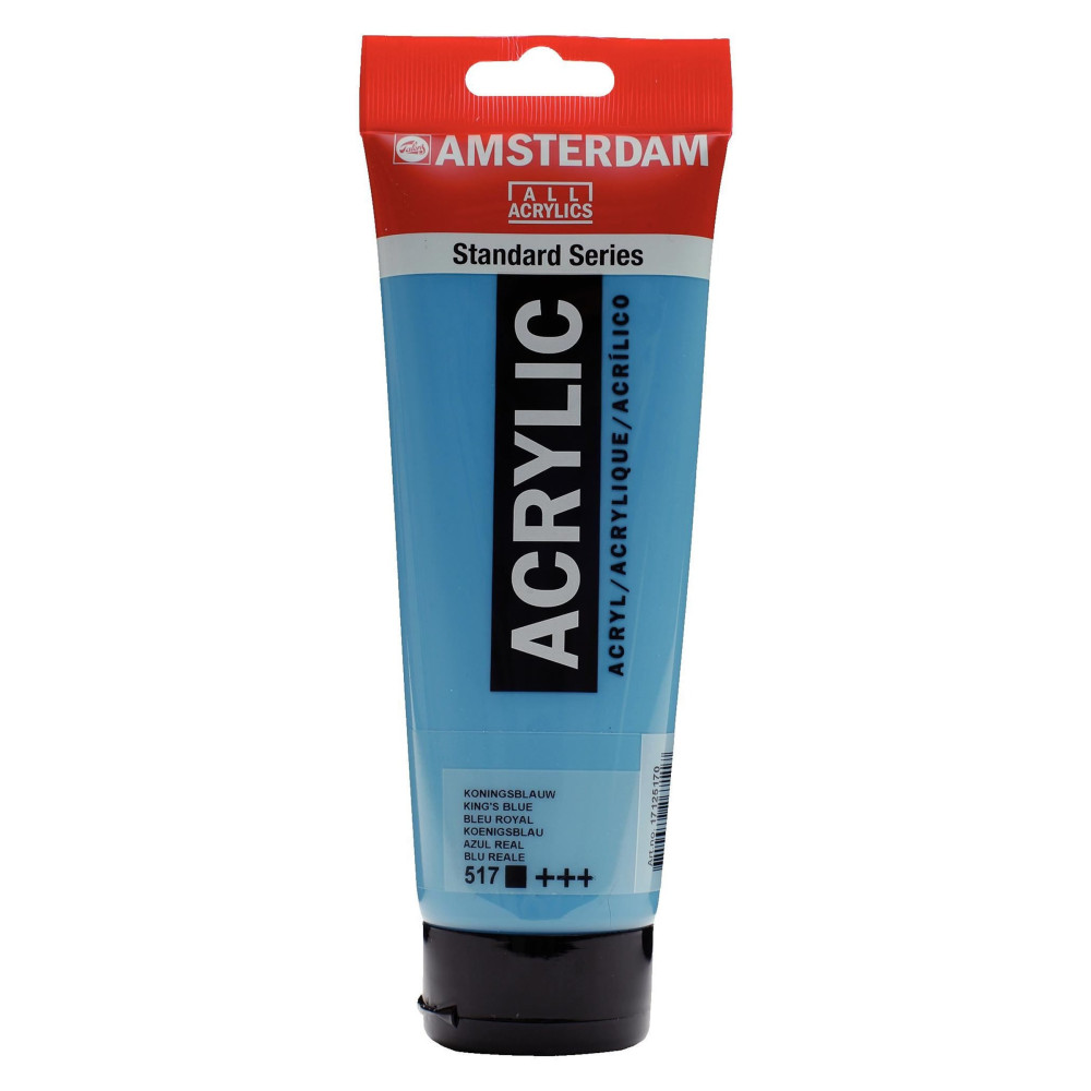 Farba akrylowa - Amsterdam - 517, King's Blue, 250 ml