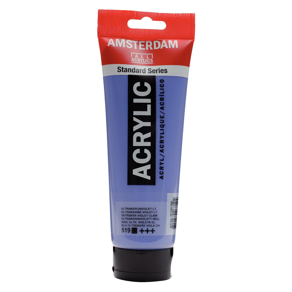 Acrylic paint - Amsterdam - 519, Ultramarine Violet Light, 250 ml
