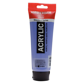 Acrylic paint - Amsterdam - 519, Ultramarine Violet Light, 250 ml