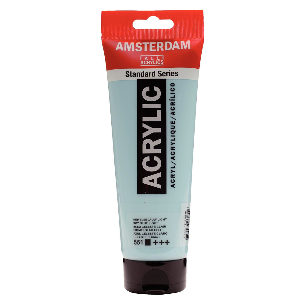 Acrylic paint - Amsterdam - 551, Sky Blue Light, 250 ml