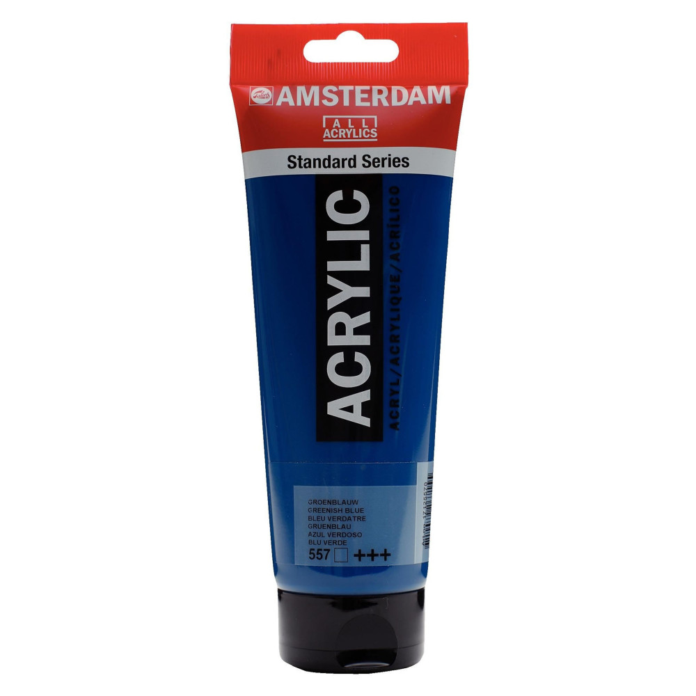 Farba akrylowa - Amsterdam - 557, Greenish Blue, 250 ml