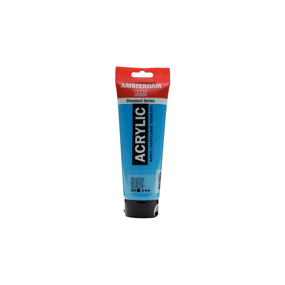 Acrylic paint - Amsterdam - 564, Brilliant Blue, 250 ml