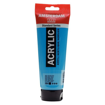 Farba akrylowa - Amsterdam - 564, Brilliant Blue, 250 ml