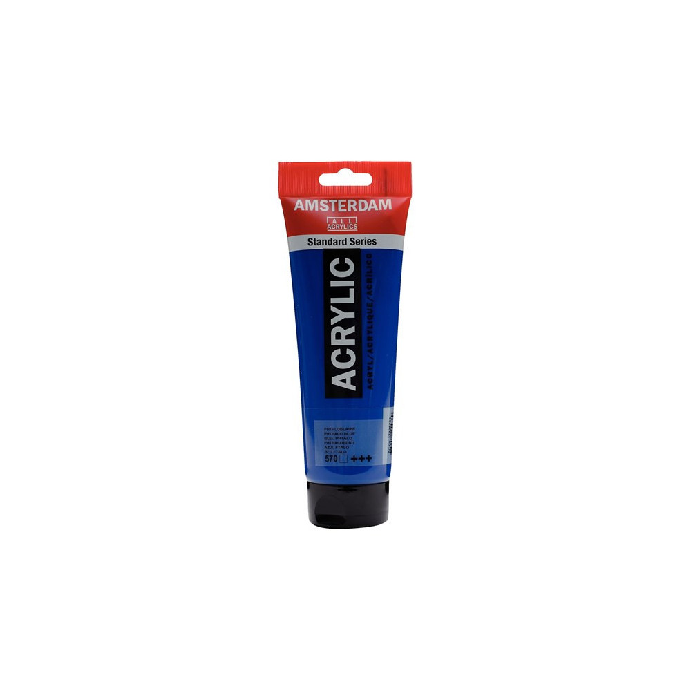 Farba akrylowa - Amsterdam - 570, Phthalo Blue, 250 ml