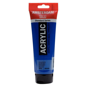 Acrylic paint - Amsterdam - 570, Phthalo Blue, 250 ml