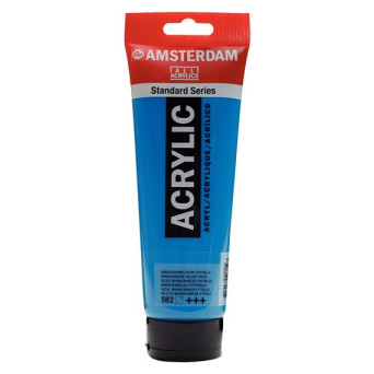 Farba akrylowa - Amsterdam - 582, Manganese Blue Phthalo, 250 ml