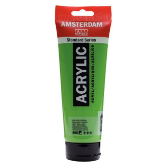 Acrylic paint - Amsterdam - 605, Brilliant Green, 250 ml