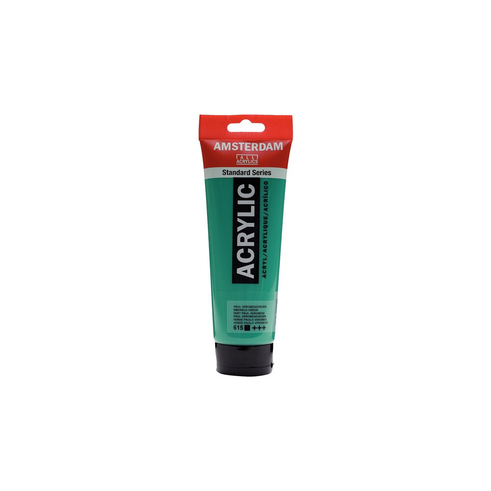 Farba akrylowa - Amsterdam - 615, Emerald Green, 250 ml
