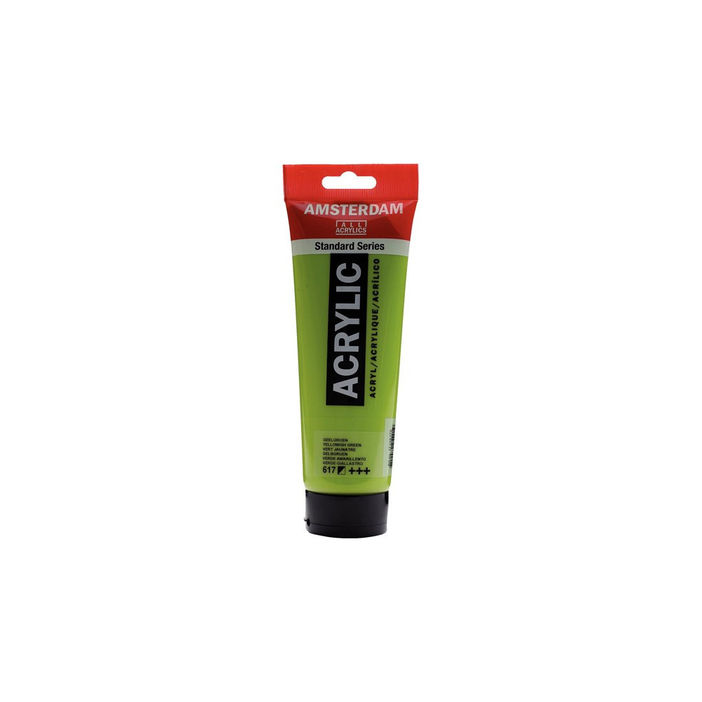 Farba akrylowa - Amsterdam - 617, Yellowish Green, 250 ml