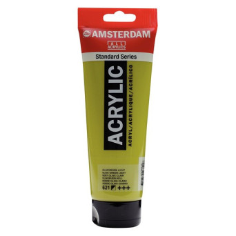 Acrylic paint - Amsterdam - 621, Olive Green Light, 250 ml
