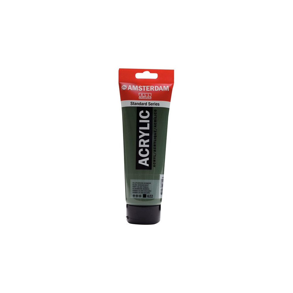 Acrylic paint - Amsterdam - 622, Olive Green Deep, 250 ml