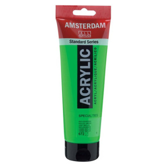 Acrylic paint - Amsterdam - 672, Reflex Green, 250 ml