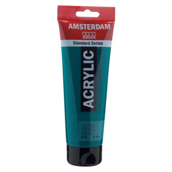 Farba akrylowa - Amsterdam - 675, Phthalo Green, 250 ml