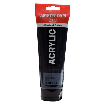 Farba akrylowa - Amsterdam - 702, Lamp Black, 250 ml
