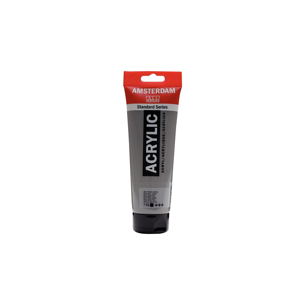 Acrylic paint - Amsterdam - 710, Neutral Grey, 250 ml