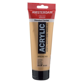 Acrylic paint - Amsterdam - 802, Light Gold, 250 ml