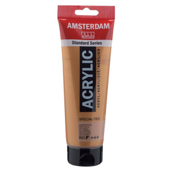 Farba akrylowa - Amsterdam - 803, Deep Gold, 250 ml