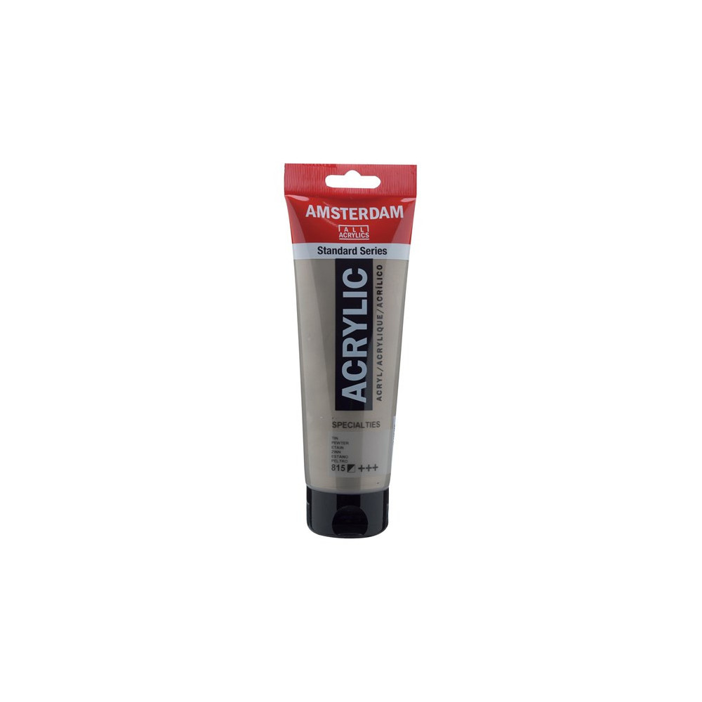 Acrylic paint - Amsterdam - 815, Pewter, 250 ml