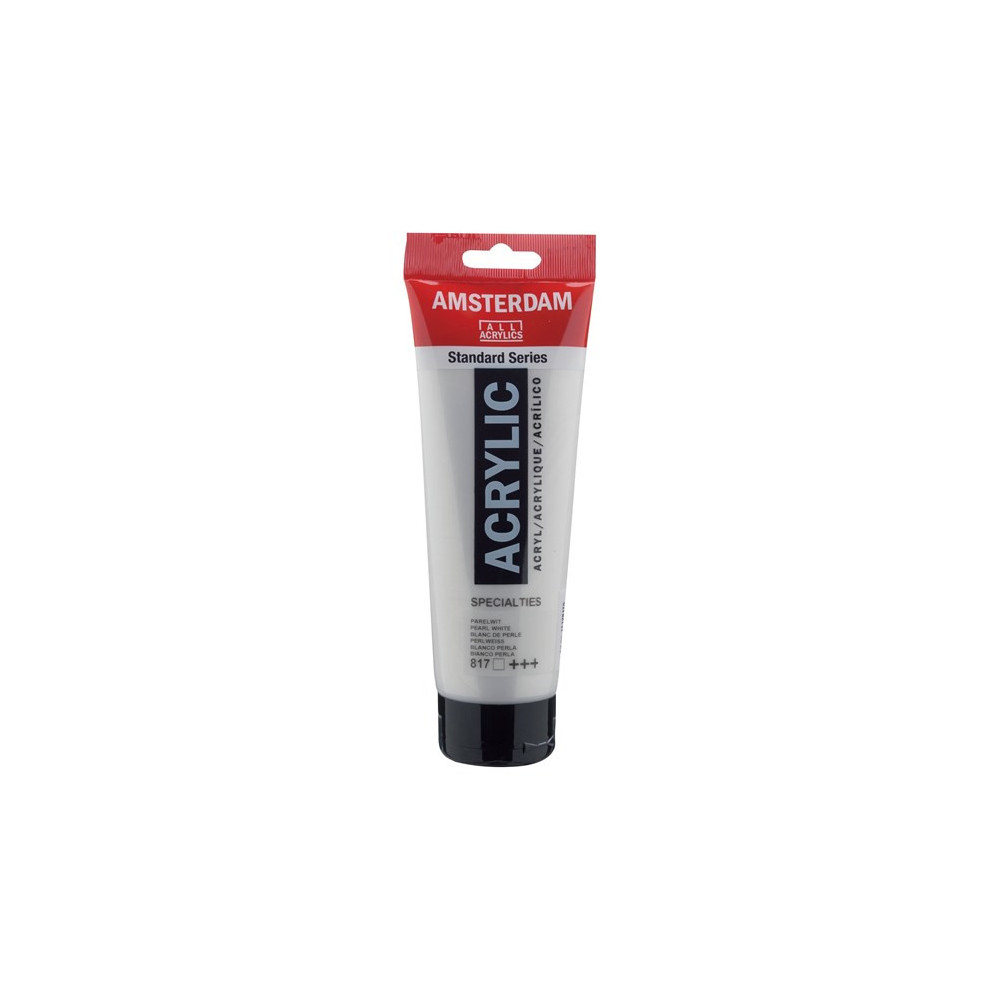 Farba akrylowa - Amsterdam - 817, Pearl White, 250 ml