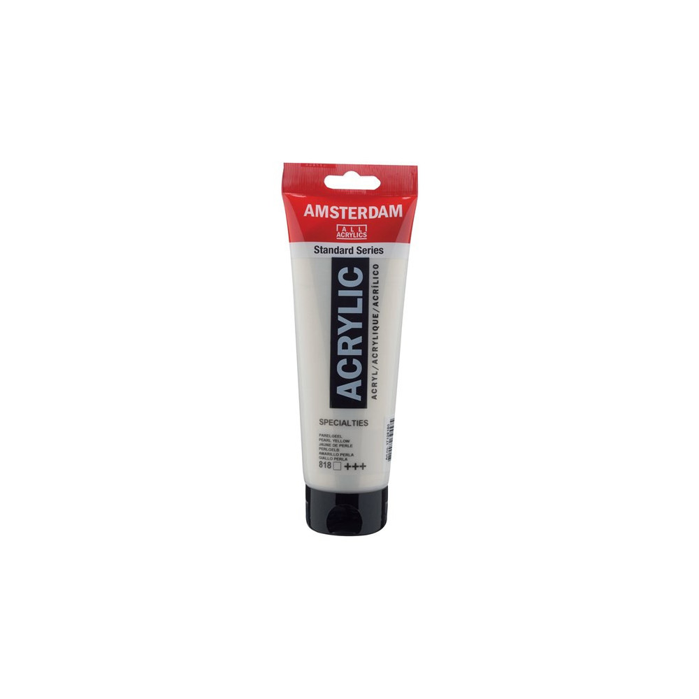 Farba akrylowa - Amsterdam - 818, Pearl Yellow, 250 ml