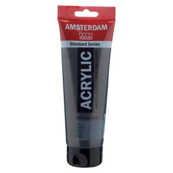 Farba akrylowa - Amsterdam - 840, Graphite, 250 ml