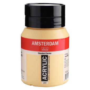 Farba akrylowa - Amsterdam - 223, Naples Yellow Deep, 500 ml