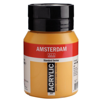Farba akrylowa - Amsterdam - 227, Yellow Ochre, 500 ml