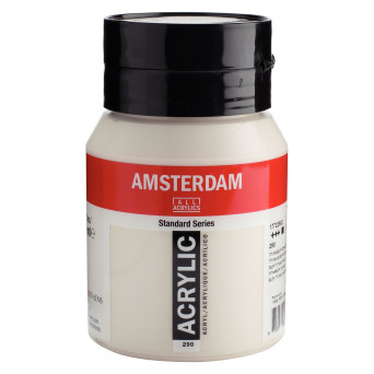 Farba akrylowa - Amsterdam - 290, Titanium Buff Deep, 500 ml