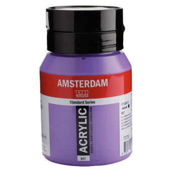 Acrylic paint in jar - Amsterdam - 507, Ultramarine Violet, 500 ml