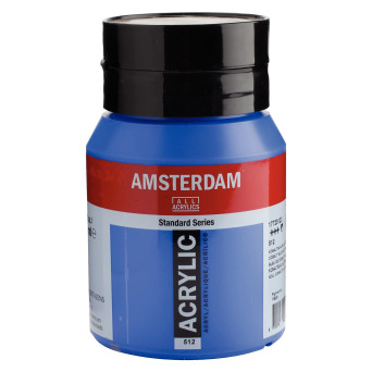 Farba akrylowa - Amsterdam - 512, Cobalt Blue, 500 ml