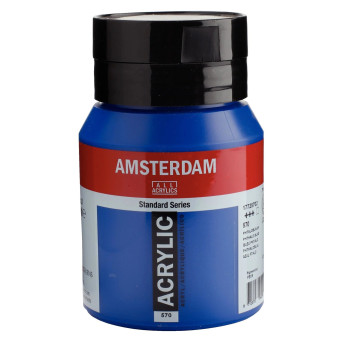 Farba akrylowa - Amsterdam - 570, Phthalo Blue, 500 ml