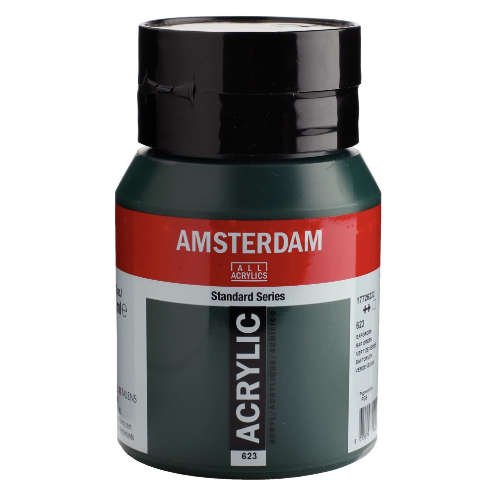 Farba akrylowa - Amsterdam - 623, Sap Green, 500 ml