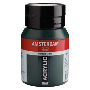 Farba akrylowa - Amsterdam - 623, Sap Green, 500 ml