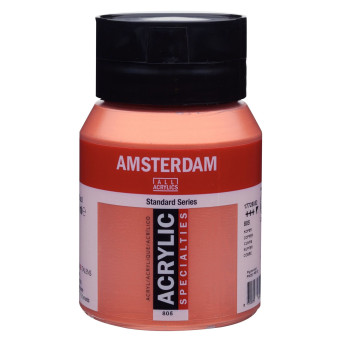 Farba akrylowa - Amsterdam - 805, Copper, 500 ml