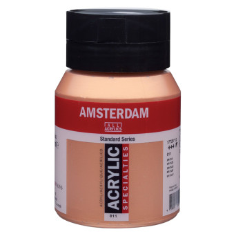Farba akrylowa - Amsterdam - 811, Bronze, 500 ml