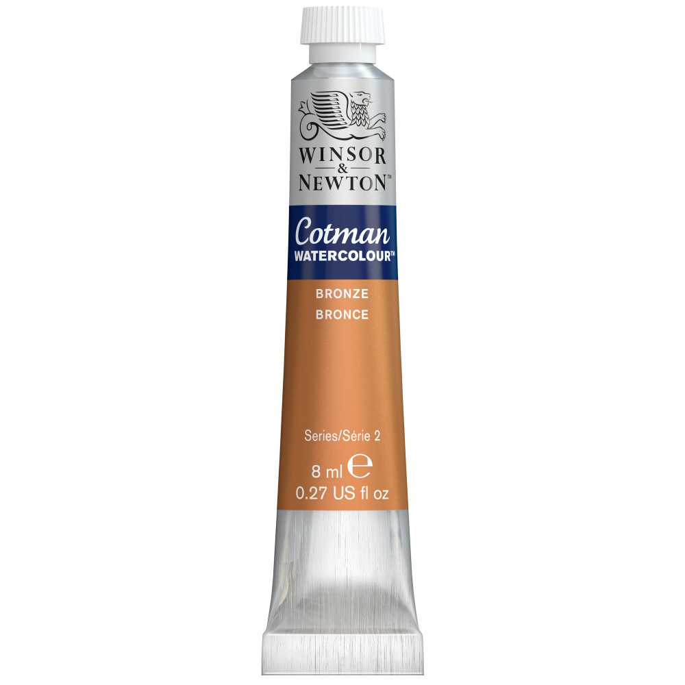 Farba akwarelowa Cotman - Winsor & Newton - Bronze, 8 ml