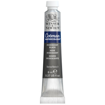 Farba akwarelowa Cotman - Winsor & Newton - Iridescent Black, 8 ml