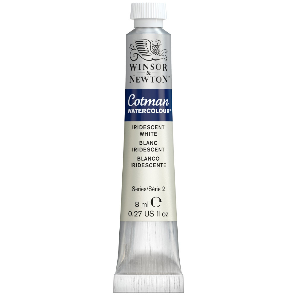 Cotman Watercolor Paint - Winsor & Newton - Iridescent White, 8 ml