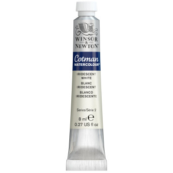 Cotman Watercolor Paint - Winsor & Newton - Iridescent White, 8 ml