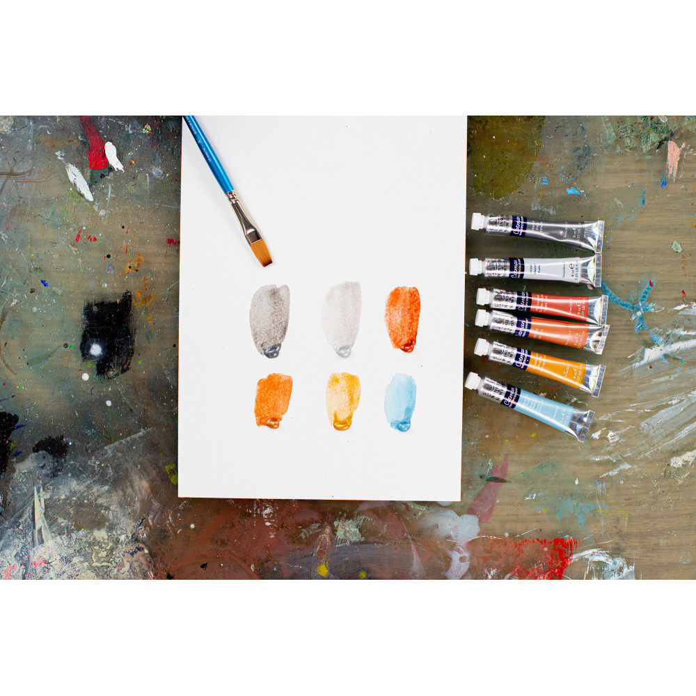 Zestaw farb akwarelowych Cotman Metallic - Winsor & Newton - 6 kolorów x 8 ml