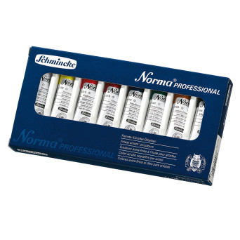 Set of Norma Professional oil paints - Schmincke - 8 x 20 ml