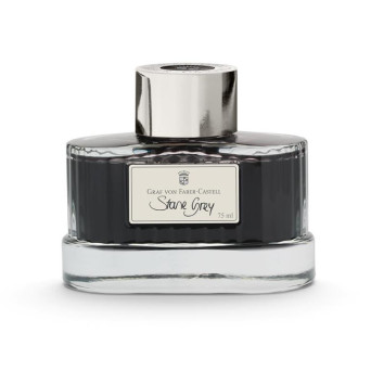 Permanent calligraphy ink - Graf Von Faber-Castell - Stone Grey, 75 ml