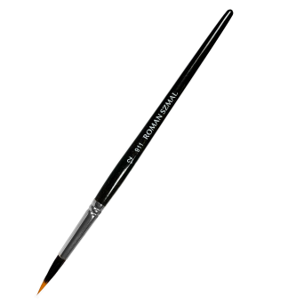 Round, mixed bristles, 911 series brush - Roman Szmal - no. 12