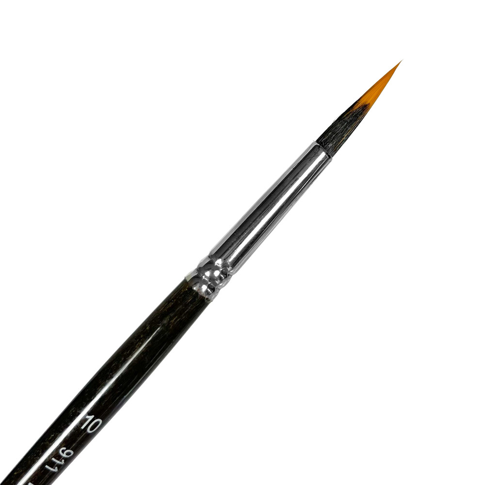 Round, mixed bristles, 911 series brush - Roman Szmal - no. 10