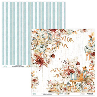 Scrapbooking paper 30,5 x 30,5 cm - Mintay - Golden Days 01