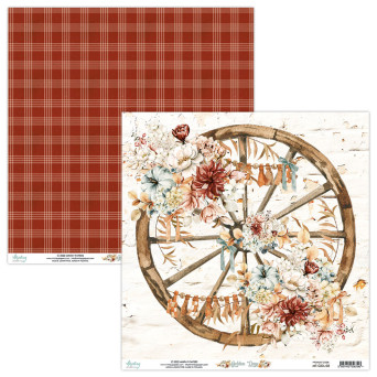 Papier do scrapbookingu 30,5 x 30,5 cm - Mintay - Golden Days 02