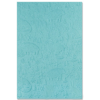 3D Embossing Folder - Sizzix - Nordic Pattern